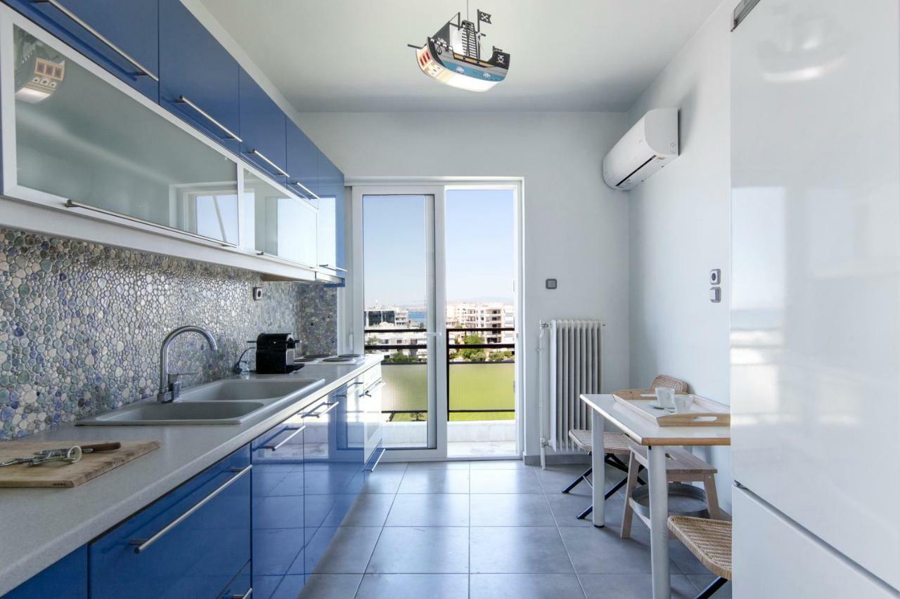 Walking In Alimos Apartment. Athens Exterior photo